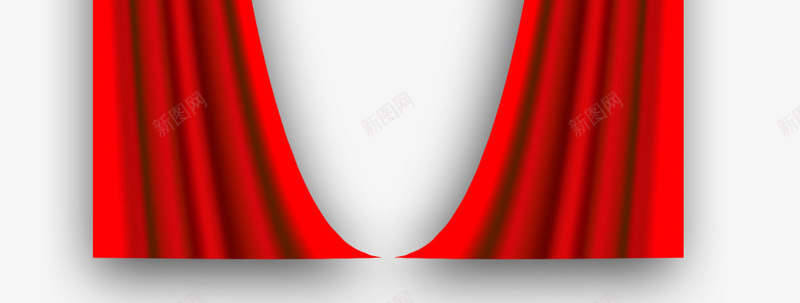 红色幕布元素png免抠素材_新图网 https://ixintu.com 幕布 海报装饰 红色 首页装饰