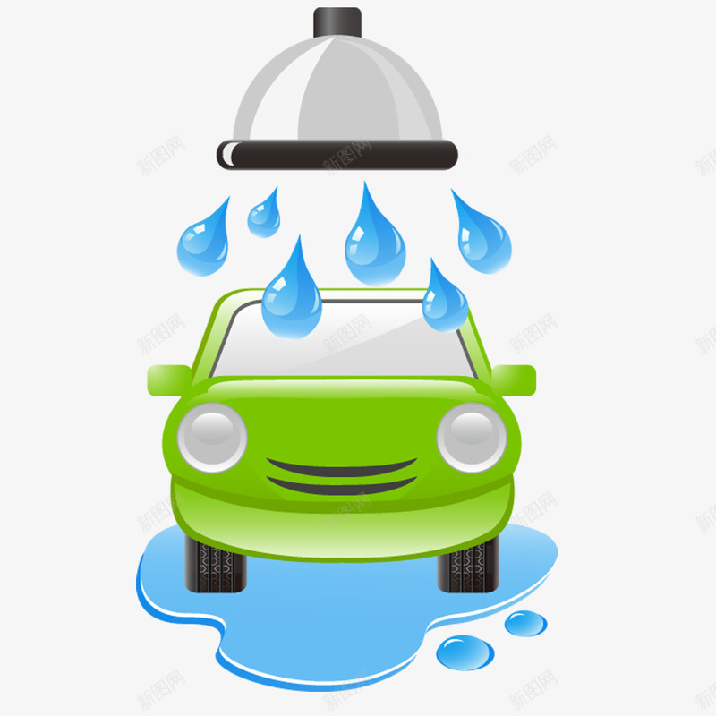 正在清洗的汽车png免抠素材_新图网 https://ixintu.com 出租车 水 水滴 汽车 洗车 清洗