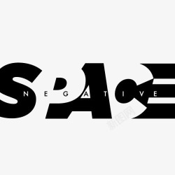 交换空间艺术字SPACE高清图片
