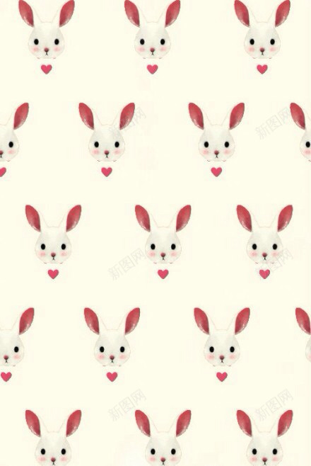 创意手绘可爱的小兔子造型png免抠素材_新图网 https://ixintu.com 兔子 创意 可爱 造型