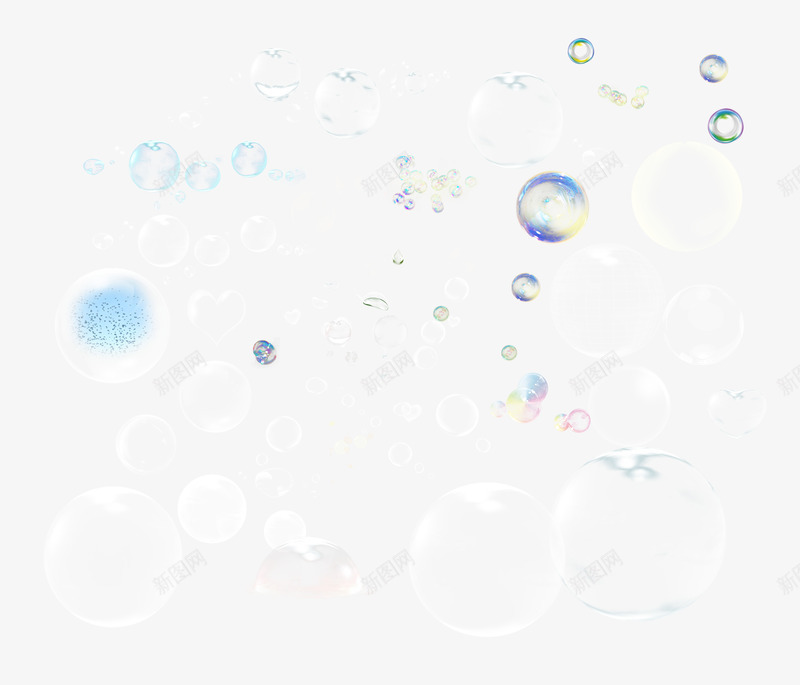 气泡透明水泡水滴png免抠素材_新图网 https://ixintu.com 气泡 水泡 肥皂泡 透明素材