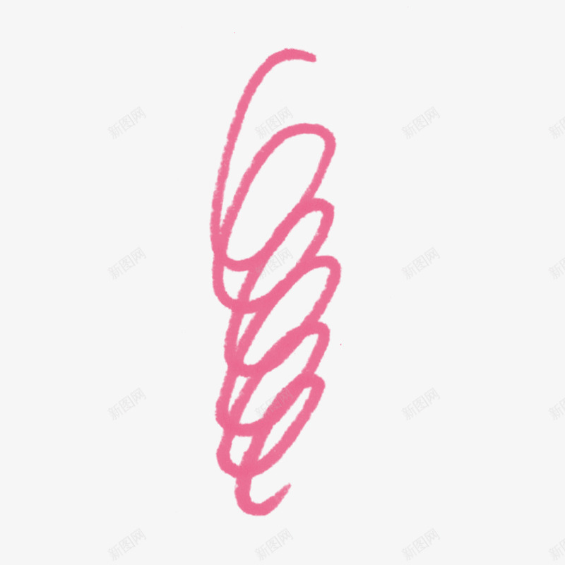 粉红色粉笔图案psd免抠素材_新图网 https://ixintu.com 免抠 图案 效果 粉笔 粉笔线条 粉红色 线条 装饰