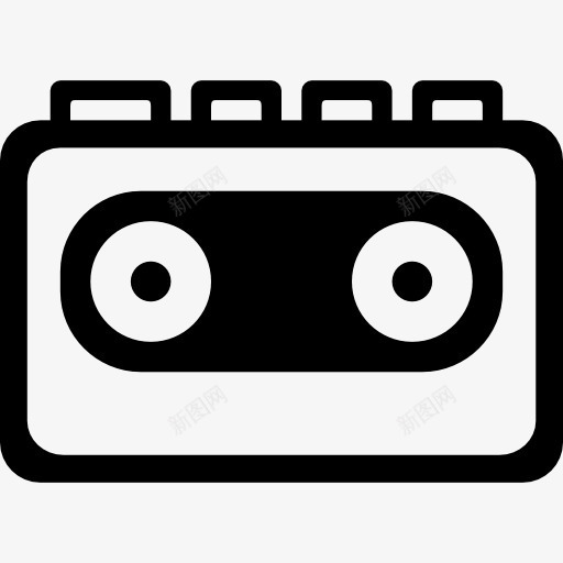 随身听图标png_新图网 https://ixintu.com 工具 工具和器具 录音机 磁带 音乐 音乐播放器