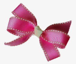 粉红色蝴蝶结装饰素材