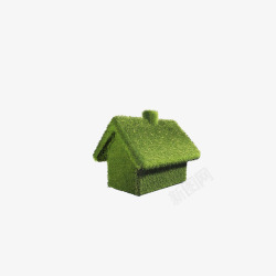 绿叶房子素材