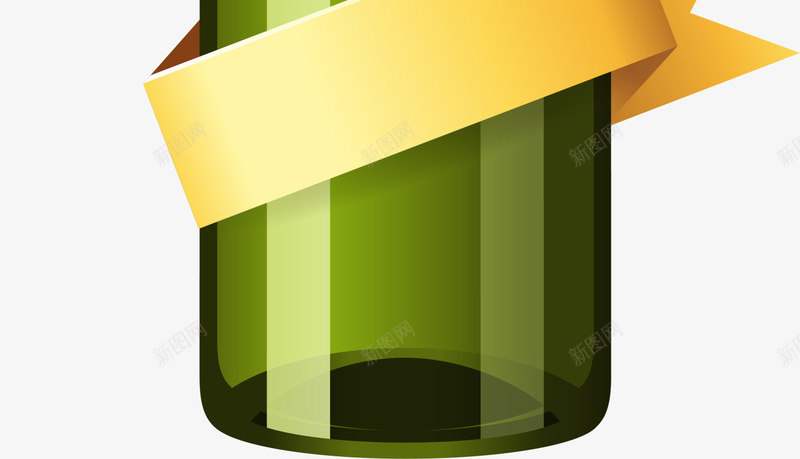 绿色玻璃啤酒瓶子png免抠素材_新图网 https://ixintu.com 啤酒 玻璃瓶子 绿色瓶子 绿色酒瓶 酒水瓶子 金色水滴