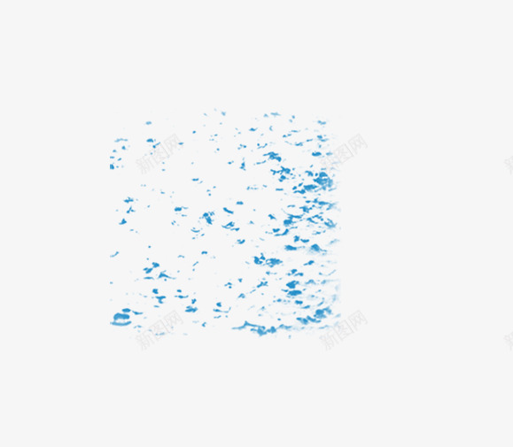 飘散的水珠png免抠素材_新图网 https://ixintu.com 水珠 蓝色 飘散