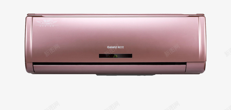 格兰仕空调png免抠素材_新图网 https://ixintu.com 变频空调 空调 粉红色