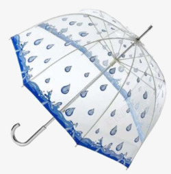 水滴雨伞素材