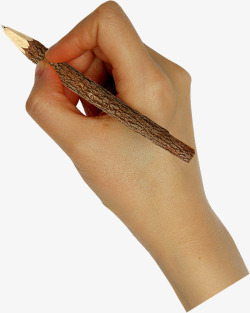铅笔写字铅笔手势写字高清图片