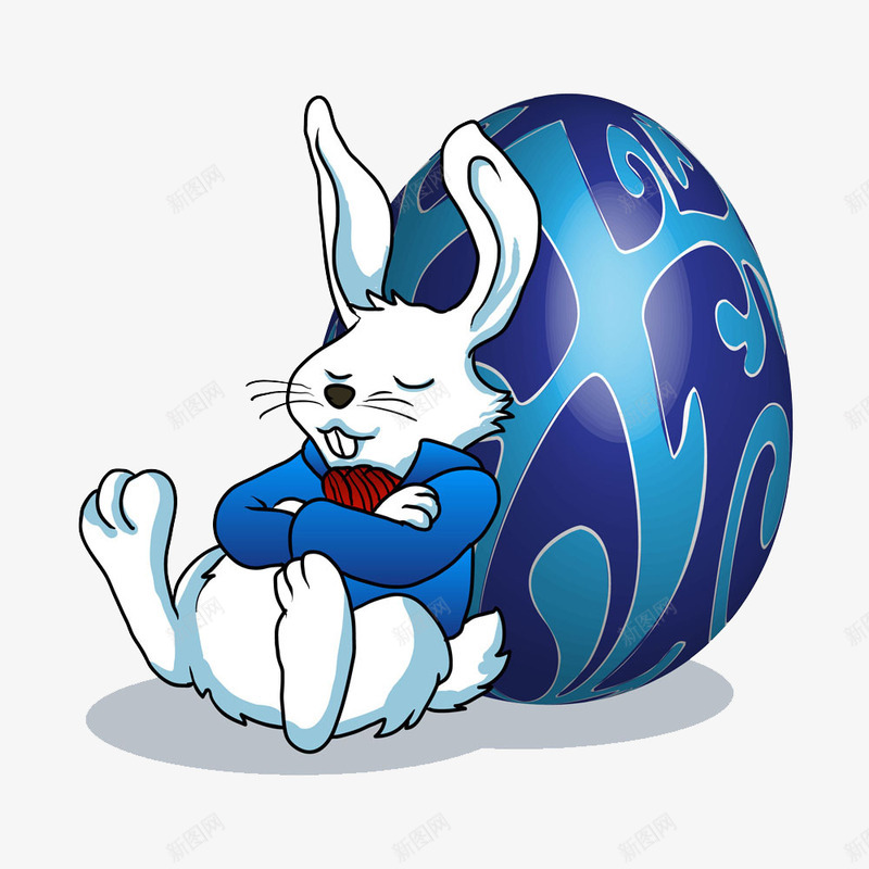 复活节兔子png免抠素材_新图网 https://ixintu.com 兔子 复活彩蛋 复活节