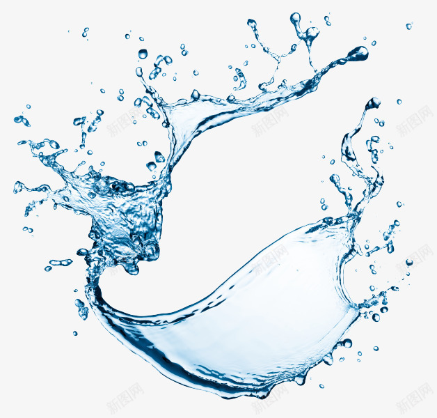 水花png免抠素材_新图网 https://ixintu.com 水 水滴 溅起的水花
