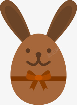 复活节巧克力兔子素材