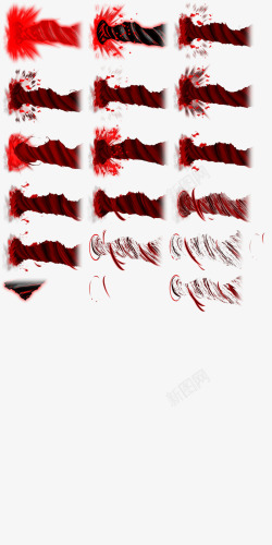 红色龙卷风Q版手游特效高清图片