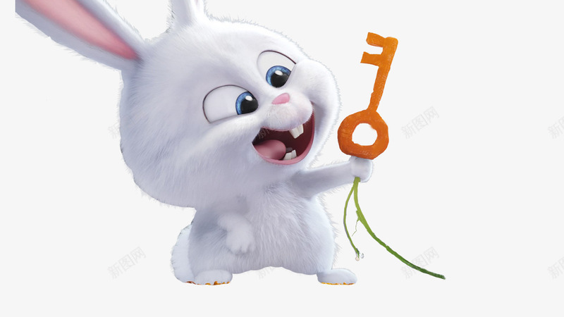 非常可爱的小兔子png免抠素材_新图网 https://ixintu.com 可爱的兔子 小可爱 萌宠 非常可爱
