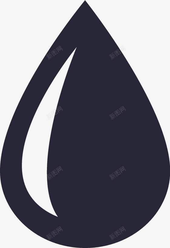 净化器水滴图标png_新图网 https://ixintu.com 净化器水滴