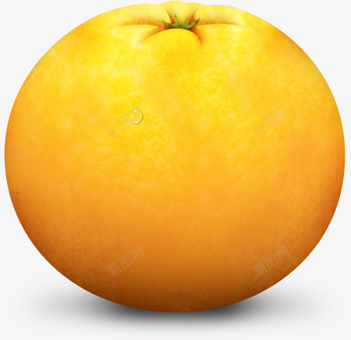 带水珠的橙子png免抠素材_新图网 https://ixintu.com 橙子 水珠