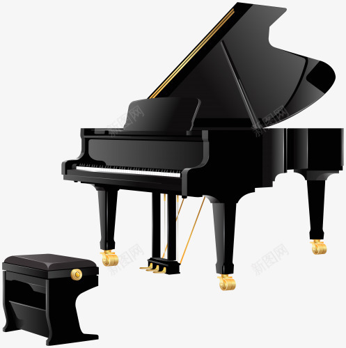 歌剧院钢琴png免抠素材_新图网 https://ixintu.com 乐器 歌剧院 舞台 钢琴 音乐