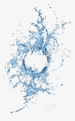 房檐水滴背景图片蓝色水滴片高清图片
