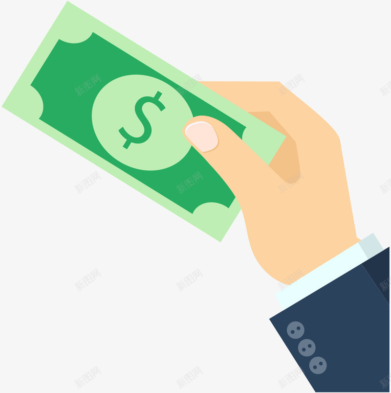 扁平免费手势结账矢量图ai免抠素材_新图网 https://ixintu.com png免费图片 扁平 手势 矢量图