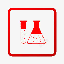 份子卡通化学试验的化学份子的PSD高清图片