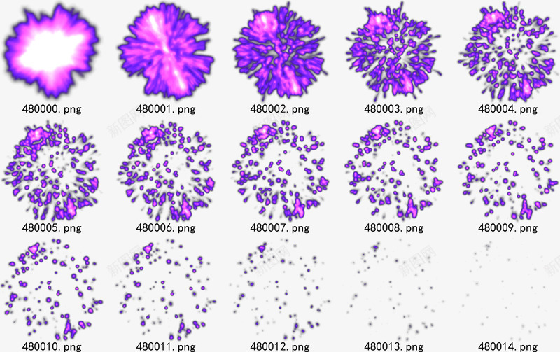 游戏特效psd免抠素材_新图网 https://ixintu.com 光 光效 升级特效 游戏特效 炫酷 炸裂 特效
