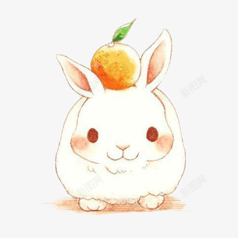 小兔子png免抠素材_新图网 https://ixintu.com 兔子 卡通 手绘 萌物 装饰