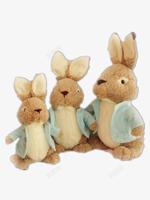 可爱的彼得兔png免抠素材_新图网 https://ixintu.com 三只彼得兔 产品实物 可爱的玩具兔子 漂亮的玩具兔