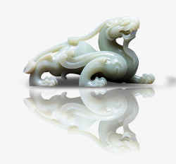 玉PSD分层玉石雕像高清图片