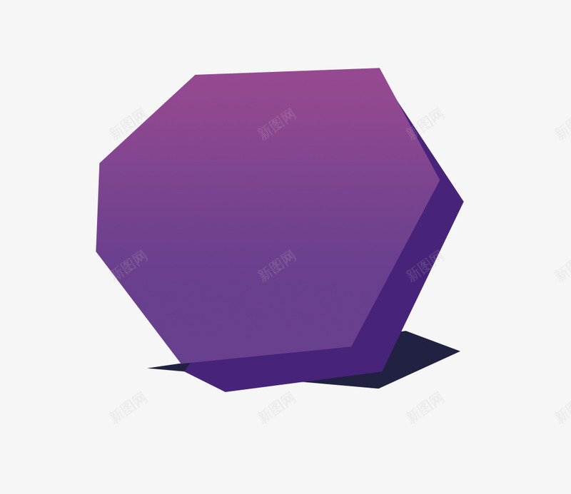 紫色石头psd免抠素材_新图网 https://ixintu.com 画 石头 碑石 紫