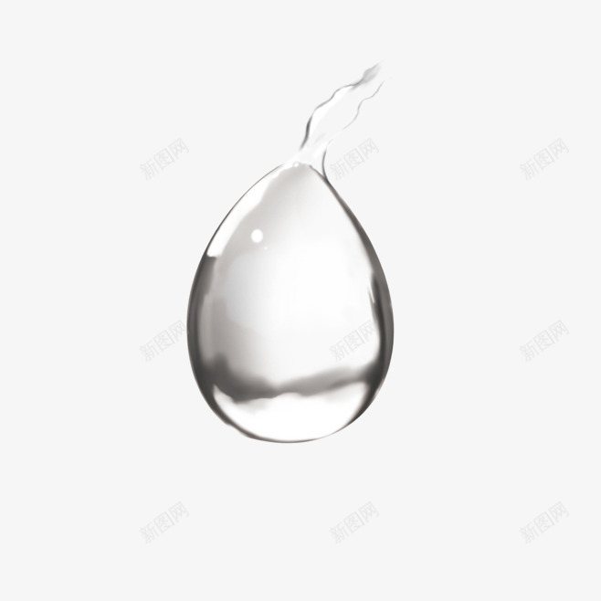 一颗水滴png免抠素材_新图网 https://ixintu.com 一颗水滴 透明