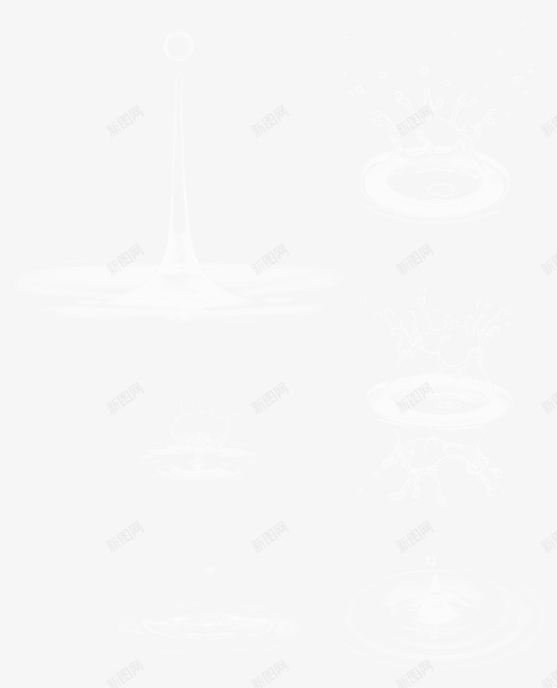 溅起的波纹水花png免抠素材_新图网 https://ixintu.com 免抠素材 水 水滴 水花 波纹 溅起