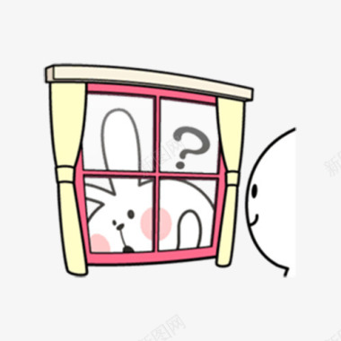 迷你兔子图标图标