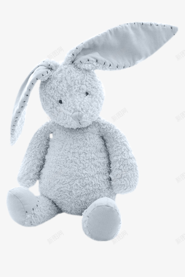 漂亮毛绒小兔子png免抠素材_新图网 https://ixintu.com 兔子 小兔子 毛绒小兔子 漂亮小兔子