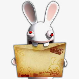 3D卡通兔子图标图标
