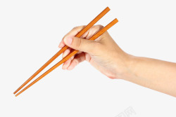 手拿筷子手势高清图片