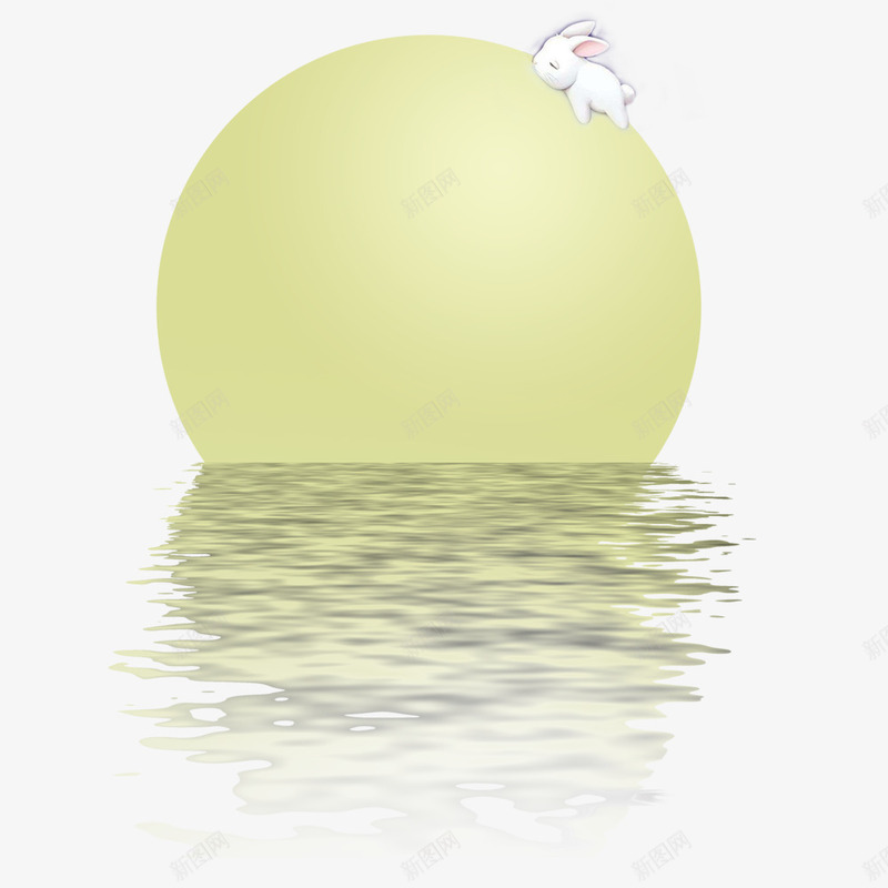 月兔和月亮手绘图png免抠素材_新图网 https://ixintu.com 兔子 夜晚 嫦娥 月亮 月兔 月牙 简图 美丽的 酷兔