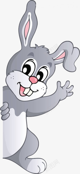可爱潜伏的小兔子png免抠素材_新图网 https://ixintu.com 免抠 卡通 可爱 小兔子 潜伏