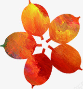 手绘分层创意花朵树叶造型png免抠素材_新图网 https://ixintu.com 分层 创意 树叶 花朵 造型