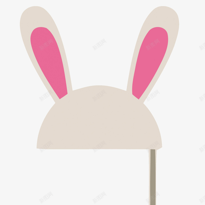 兔子耳朵帽子png免抠素材_新图网 https://ixintu.com 兔子 帽子 帽子矢量 素材 耳朵