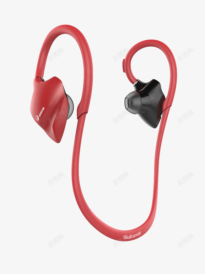 耳塞式耳机png免抠素材_新图网 https://ixintu.com 电子品 粉色 耳机带 音乐