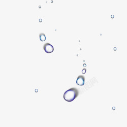 透明水珠素材