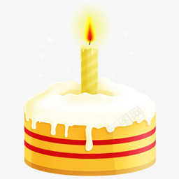生日蛋糕png免抠素材_新图网 https://ixintu.com 亮光 光点 梦幻 糕点 荧光 蛋糕 蜡烛