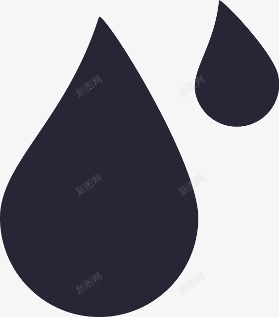 水滴矢量图图标eps_新图网 https://ixintu.com 水滴 矢量图