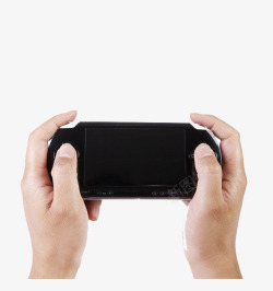 PSP游戏机玩游戏机高清图片