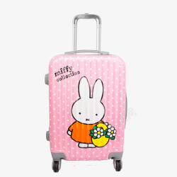 粉红色旅行箱粉红色米菲高清图片