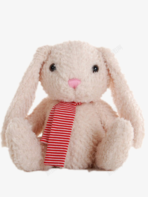 长耳朵小兔子玩具png免抠素材_新图网 https://ixintu.com 产品实物 可爱的玩具兔子 好看的玩具兔子 白色的玩具兔子