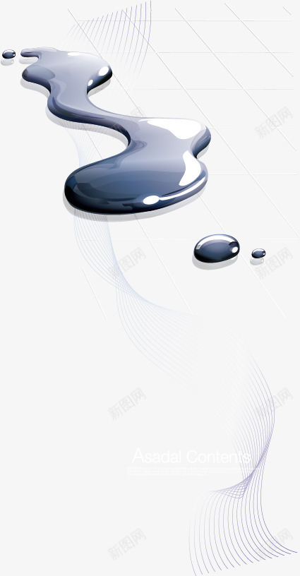水滴组成的Epng免抠素材_新图网 https://ixintu.com IT e 创意 水滴 水珠 水迹 网络