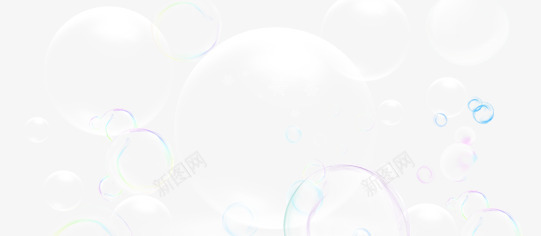 气泡png免抠素材_新图网 https://ixintu.com 无色 气泡 水 水滴 透明