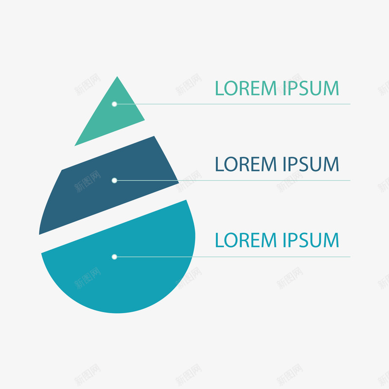 水滴信息表png免抠素材_新图网 https://ixintu.com PPT 信息 商务 图表 多彩 示意图 统计 说明